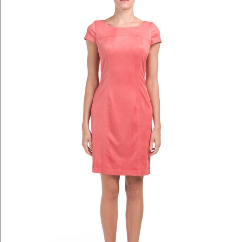 ❌SOLD❌ Nanette Lepore Faux Suede Dress